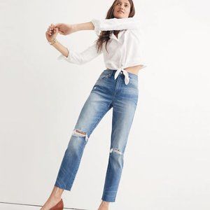 Madewell High Rise Women Jeans - Light Blue